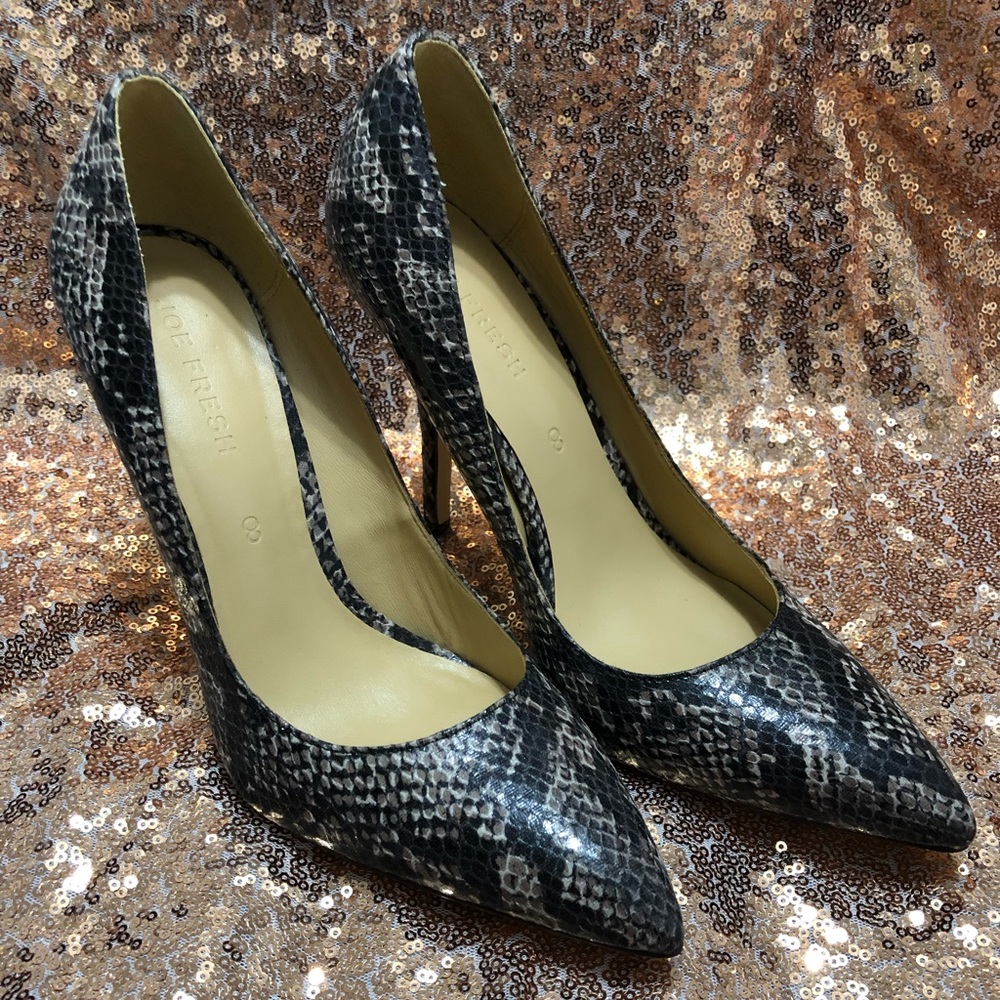 NEW Joe Fresh Leather High Heel in Size 8